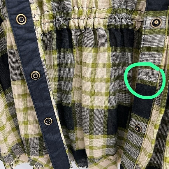Free People Pacific Dawn Drawstring
Plaid Shirt - Picture 11 of 12